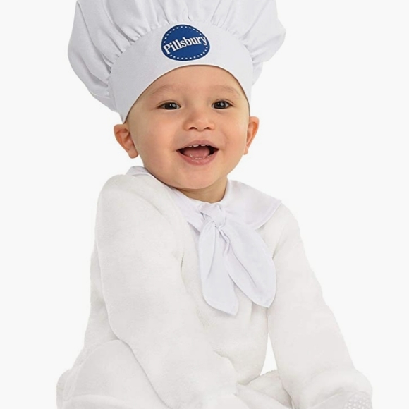 Infant / Toddler Pillsbury Doughboy Halloween Cosutme - Picture 2 of 2